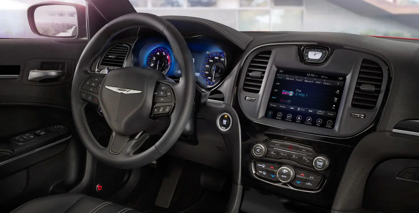 2019 Chrysler 300 S Front Interior Touchscreen Display Picture